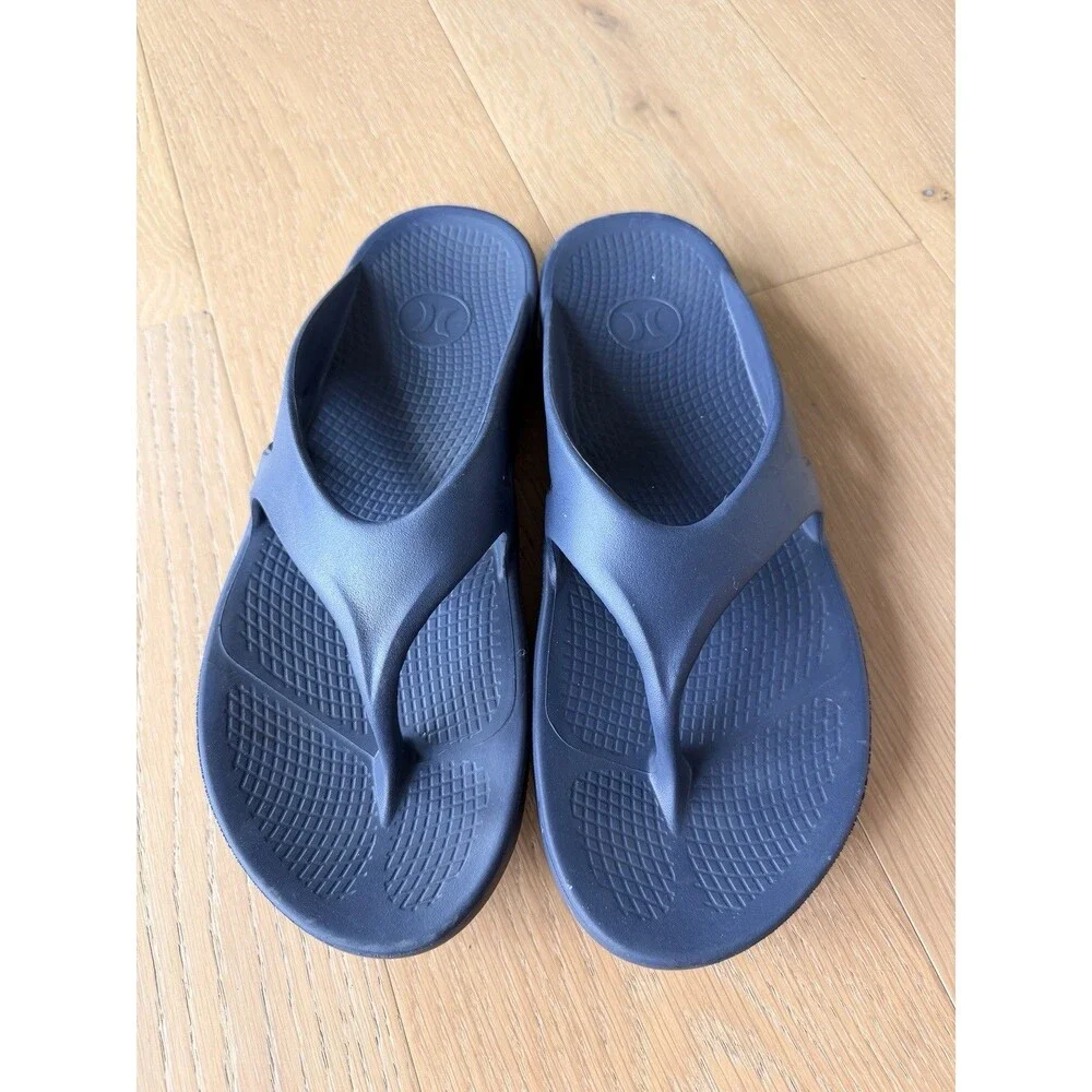 Men’s Hurley Injection Chancletas Flip Flops Sandals Slip On Navy Blue Size 13